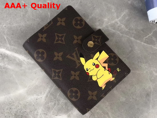 Louis Vuitton Small Ring Agenda Monogram Canvas with Cartoon Motif Replica