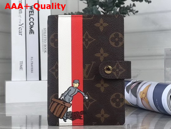 Louis Vuitton Small Ring Agenda Monogram Canvas with Cartoon Motif Replica