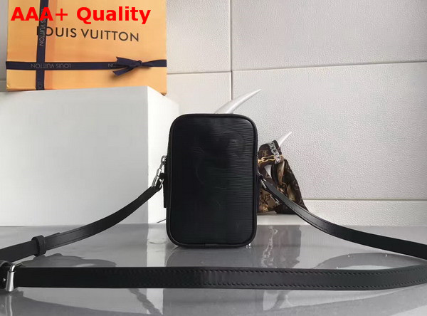 Louis Vuitton Small Supreme Messenger Black Epi Leather Replica