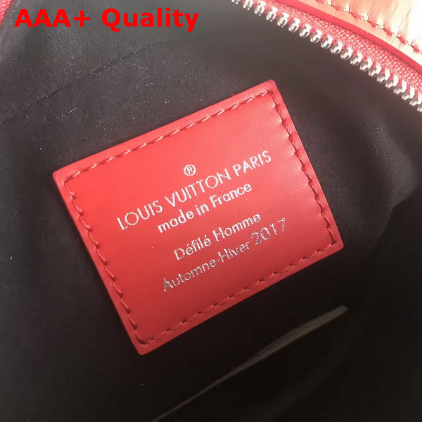 Louis Vuitton Small Supreme Messenger Red Epi Leather Replica