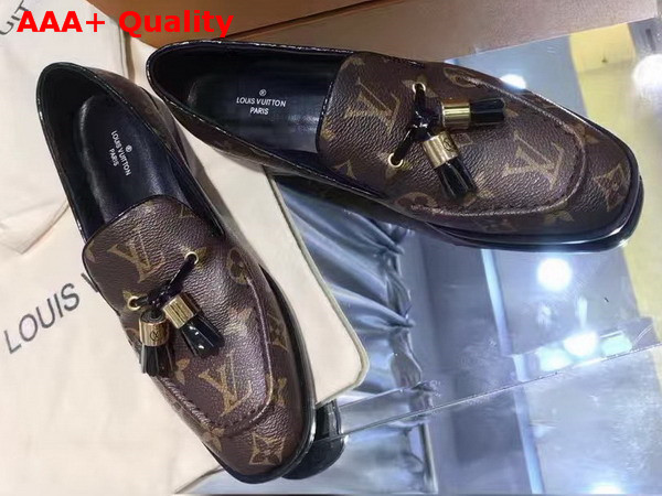 Louis Vuitton Society Loafer Monogram Canvas 1A2XRD Replica