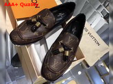 Louis Vuitton Society Loafer Monogram Canvas 1A2XRD Replica