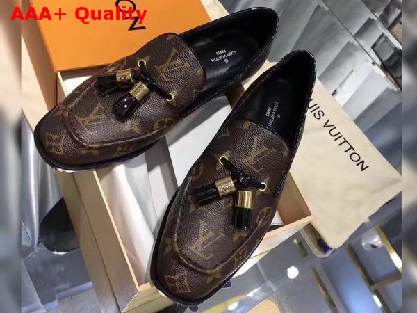 Louis Vuitton Society Loafer Monogram Canvas 1A2XRD Replica