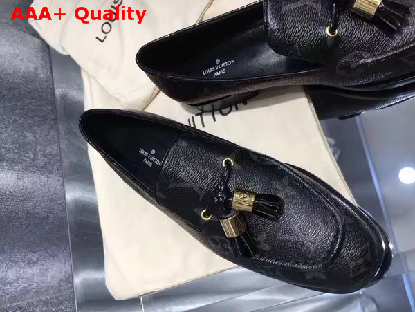 Louis Vuitton Society Loafer Monogram Eclipse Replica