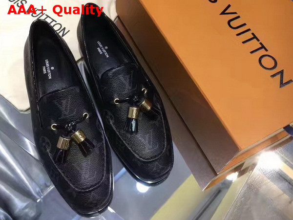 Louis Vuitton Society Loafer Monogram Eclipse Replica