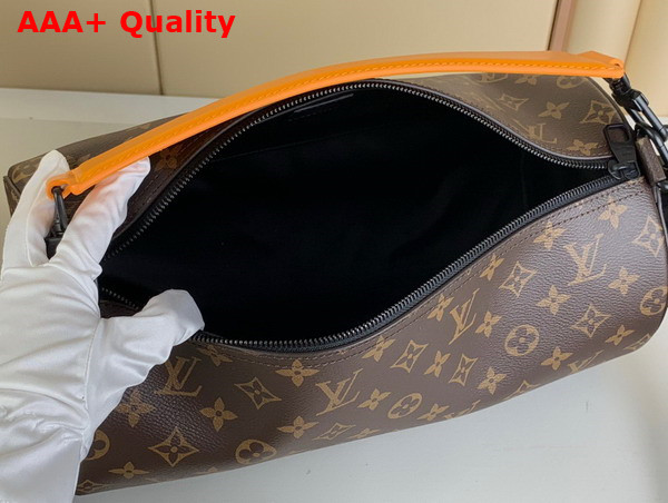 Louis Vuitton Soft Polochon Bag in Monogram Macassar Coated Canvas M46691 Replica