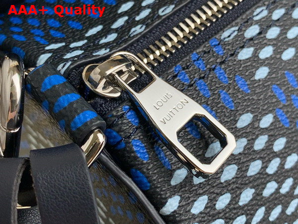 Louis Vuitton Soft Polochon PM Bag in Blue Damier Heritage Coated Canvas N40695 Replica