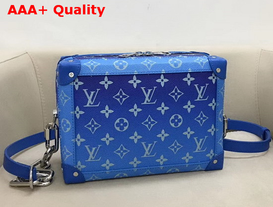 Louis Vuitton Soft Trunk Blue Monogram Canvas Replica