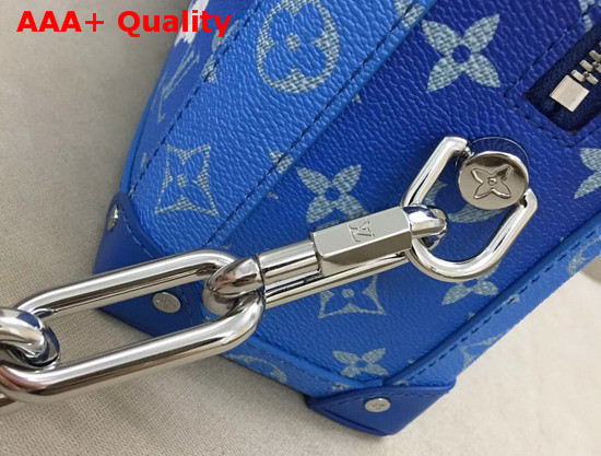 Louis Vuitton Soft Trunk Blue Monogram Canvas Replica