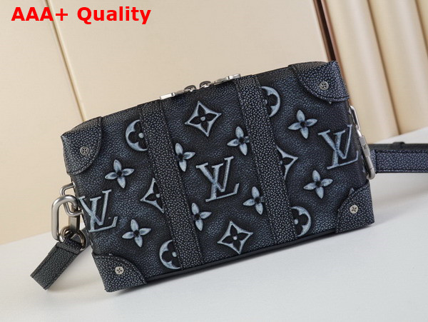 Louis Vuitton Soft Trunk Charcoal Cowhide Leather M81776 Replica