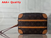 Louis Vuitton Soft Trunk Pouch Monogram Coated Canvas M44779 Replica