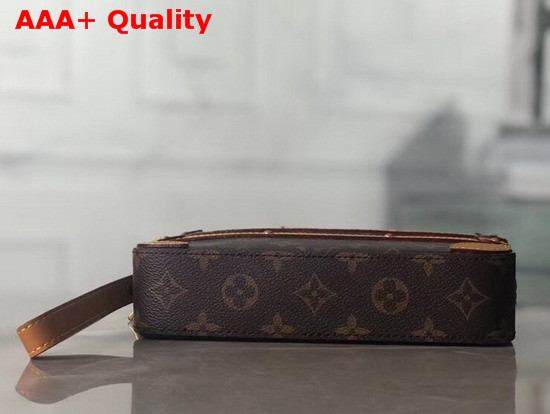 Louis Vuitton Soft Trunk Pouch Monogram Coated Canvas M44779 Replica