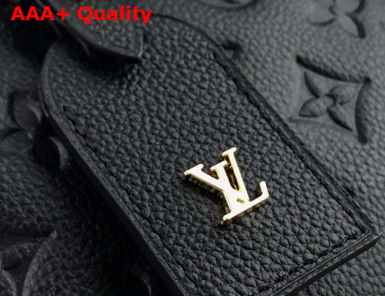 Louis Vuitton Soft Trunk Single Handle Bag in Black Monogram Empreinte Leather Replica