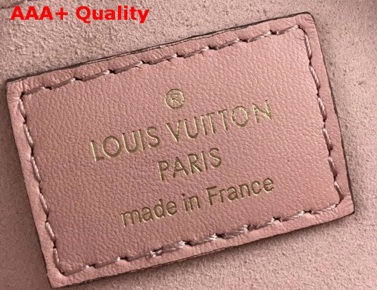 Louis Vuitton Soft Trunk Single Handle Bag in Monogram Canvas and Pink Letaher Replica