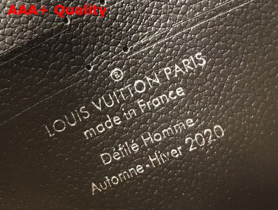 Louis Vuitton Soft Trunk Wallet in Monogram Eclipse Canvas and Cowhide Leather Trim Replica