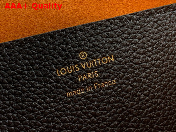 Louis Vuitton Soft Twist Handbag in Black Calfskin M24639 Replica