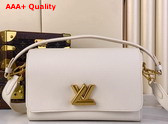 Louis Vuitton Soft Twist Handbag in Quartz Calfskin M25359 Replica