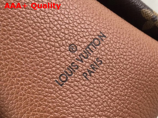 Louis Vuitton Soufflot BB Caramel Monogram Canvas and Colored Leather Replica