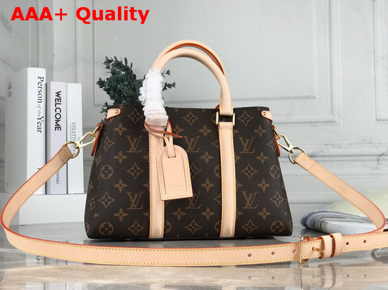 Louis Vuitton Soufflot BB Monogram Coated Canvas and Smooth Cowhide Leather Trim M44815 Replica