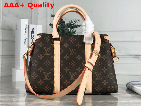 Louis Vuitton Soufflot BB Monogram Coated Canvas and Smooth Cowhide Leather Trim M44815 Replica