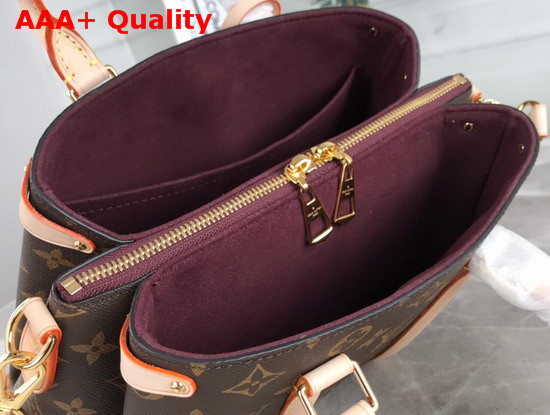 Louis Vuitton Soufflot BB Monogram Coated Canvas and Smooth Cowhide Leather Trim M44815 Replica