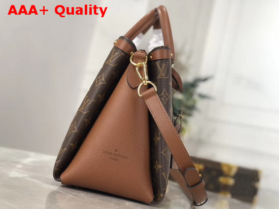 Louis Vuitton Soufflot MM Caramel Monogram Canvas and Colored Leather M44903 Replica