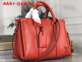 Louis Vuitton Soufflot MM Coquelicot Red Epi Leather Replica