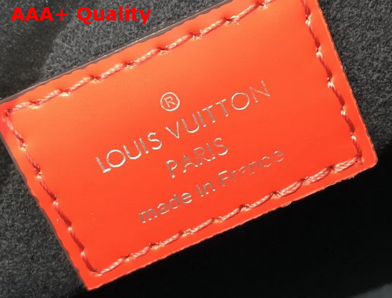 Louis Vuitton Soufflot MM Coquelicot Red Epi Leather Replica