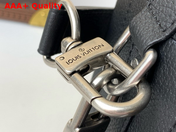 Louis Vuitton Soul Trunk East West Bag in Black LV Colorado Calfskin M11615 Replica