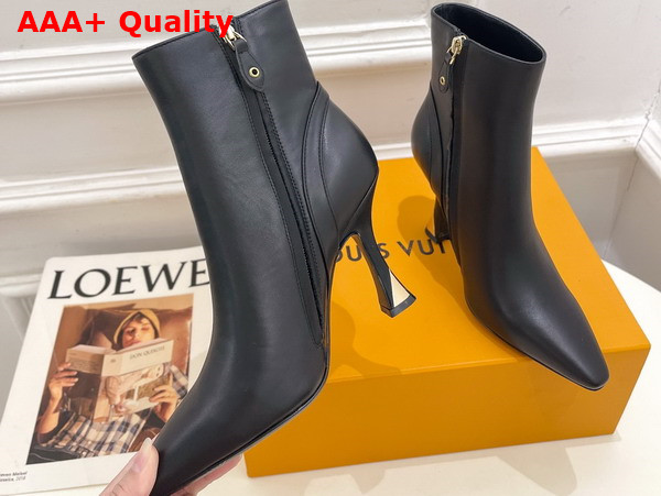 Louis Vuitton Sparkle Ankle Boot in Black Lamb Leather 1ACAKQ Replica