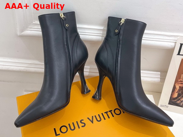 Louis Vuitton Sparkle Ankle Boot in Black Lamb Leather 1ACAKQ Replica