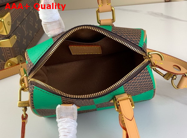 Louis Vuitton Speedy 18 Bandouliere Damier Pop Vert N40534 Replica