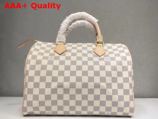 Louis Vuitton Speedy 30 Damier Azur N41370 Replica