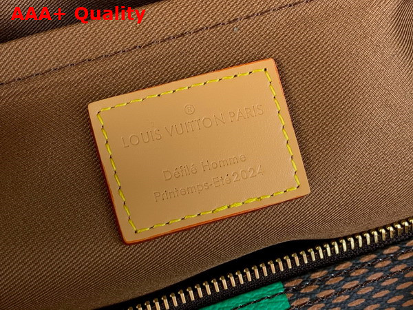 Louis Vuitton Speedy 40 Bandouliere Damier Pop Vert N40579 Replica