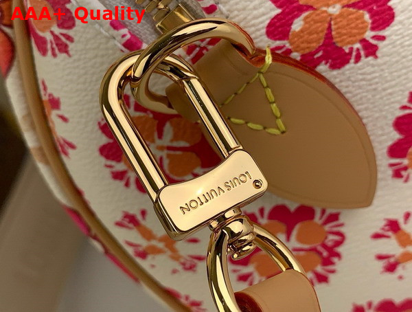 Louis Vuitton Speedy Bandouliere 20 Bag in Coral Monogram Tiles Coated Canvas M11209 Replica