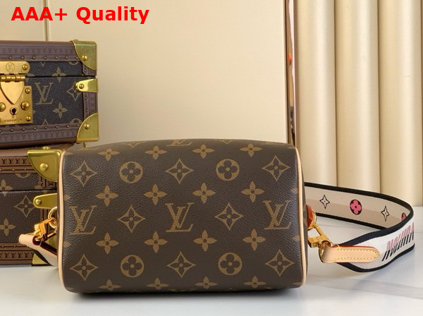 Louis Vuitton Speedy Bandouliere 20 Black Monogram Canvas M46234 Replica