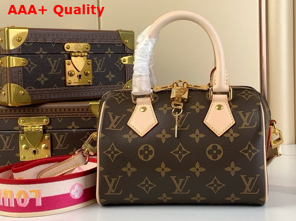 Louis Vuitton Speedy Bandouliere 20 Fuchsia Monogram Canvas M45948 Replica