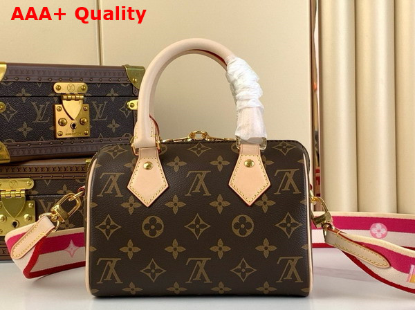 Louis Vuitton Speedy Bandouliere 20 Fuchsia Monogram Canvas M45948 Replica