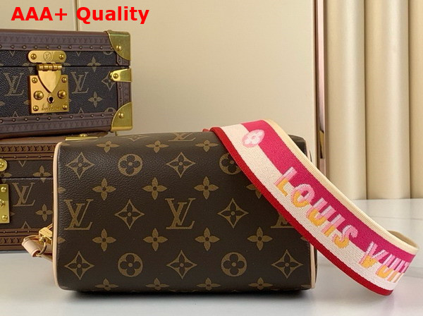 Louis Vuitton Speedy Bandouliere 20 Fuchsia Monogram Canvas M45948 Replica