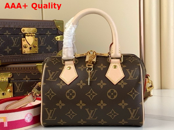 Louis Vuitton Speedy Bandouliere 20 Fuchsia Monogram Canvas M45948 Replica