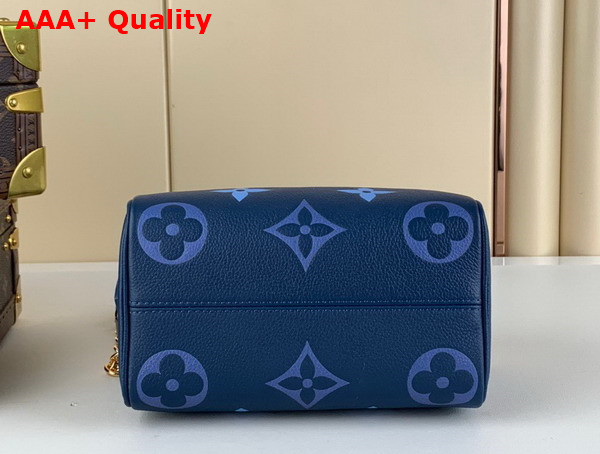 Louis Vuitton Speedy Bandouliere 20 Handbag in Degrade Blue Monogram Empreinte Embosed Leather M46517 Replica