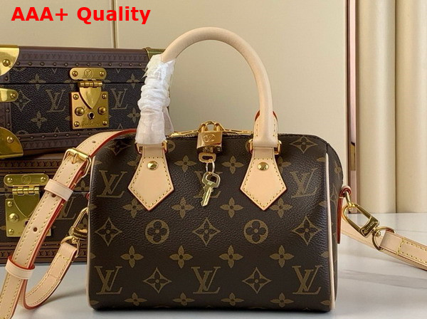 Louis Vuitton Speedy Bandouliere 20 Handbag in Monogram Canvas Replica