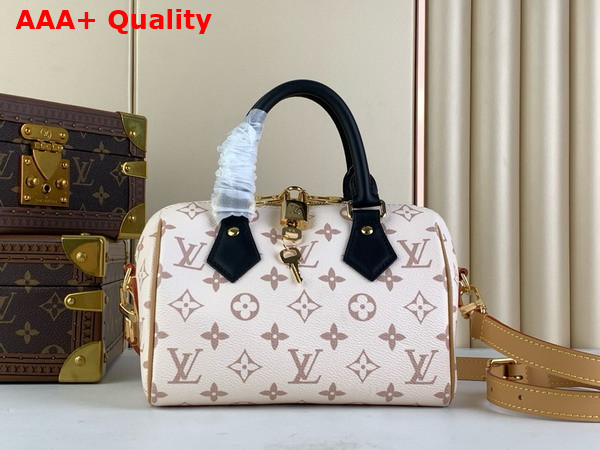 Louis Vuitton Speedy Bandouliere 20 Handbag in Monogram Dune Coated Canvas M46906 Replica