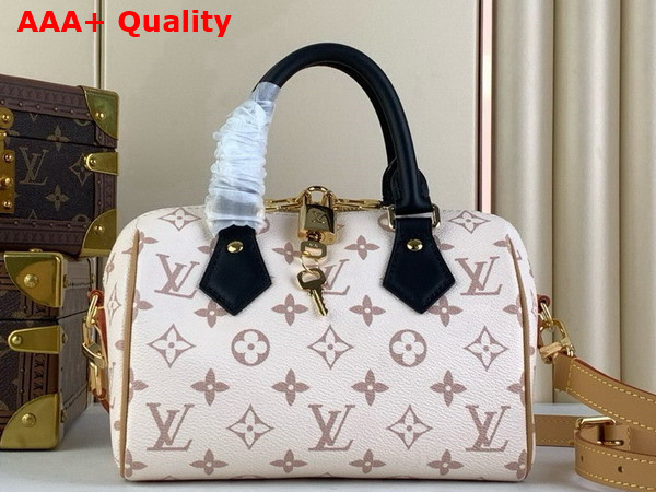 Louis Vuitton Speedy Bandouliere 20 Handbag in Monogram Dune Coated Canvas M46906 Replica