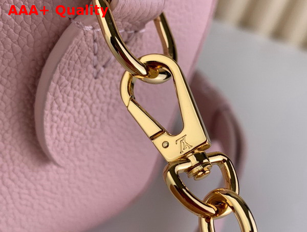 Louis Vuitton Speedy Bandouliere 20 Handbag in Rose Monogram Empreinte Embossed Leather M46518 Replica