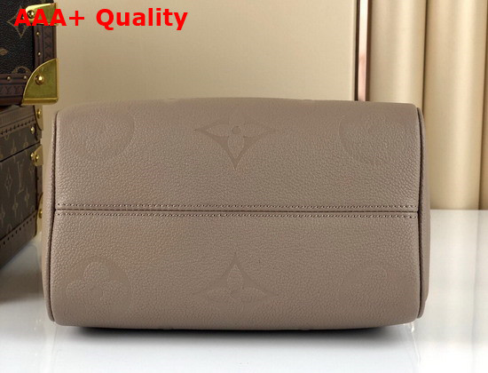 Louis Vuitton Speedy Bandouliere 20 Tourterelle Monogram Empreinte Leather Replica