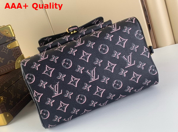 Louis Vuitton Speedy Bandouliere 25 Black Monogram Coated Canvas M20852 Replica