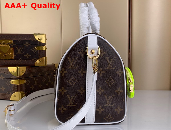 Louis Vuitton Speedy Bandouliere 25 Monogram Canvas with a Round Zippy Coin Purse M20754 Replica