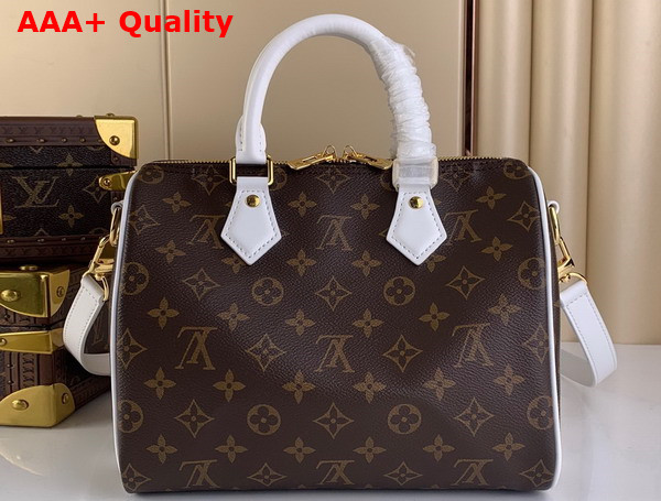 Louis Vuitton Speedy Bandouliere 25 Monogram Canvas with a Round Zippy Coin Purse M20754 Replica