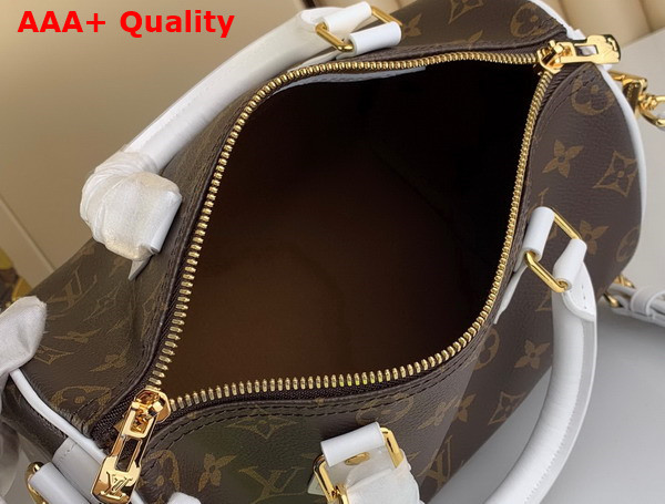 Louis Vuitton Speedy Bandouliere 25 Monogram Canvas with a Round Zippy Coin Purse M20754 Replica